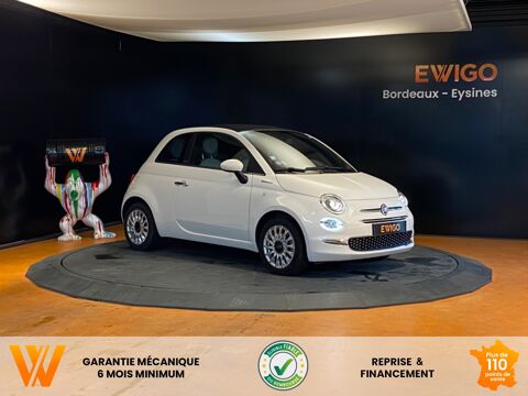 Fiat 500 1.0 70ch MHEV HYBRID DOLCEVITA - 1ERE MAIN - CAR PLAY - RADA 2021 occasion Eysines 33320