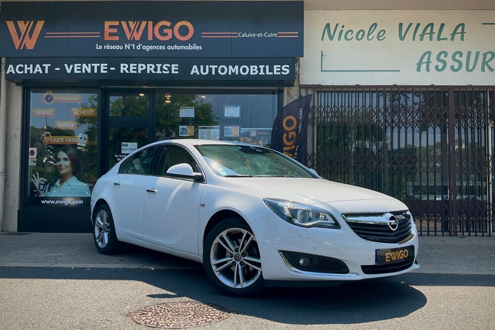 Insignia 1.6 TURBO 170 CH COSMO PACK AUTO 5P - SIEGES CUIR BEIGE VENT 2016 occasion 69300 Caluire-et-Cuire