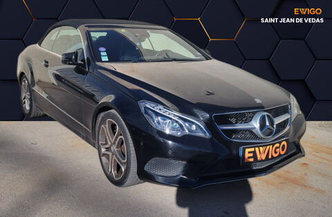 Mercedes Classe E CABRIOLET 200 CGI 185ch BVA 2014 occasion Saint-Jean-de-Védas 34430