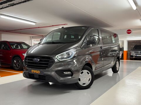 Ford Transit CUSTOM 2.0 130 CH 9 PLACES L1H1 TREND / RADAR AR / CARPLAY 2020 occasion Quimper 29000