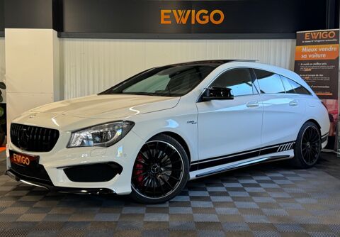 Mercedes Classe CLA SHOOTING BRAKE 2.0 45 380 Ch AMG 4MATIC APPLE CARP LAY 7G-DC 2016 occasion Niort 79000