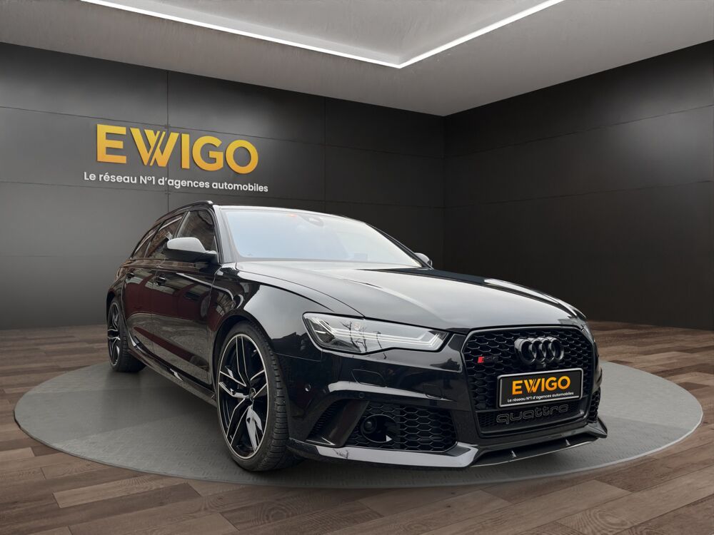 RS6 AVANT 4.0 TFSI 605 PERFORMANCE QUATTRO DYNAMIQUE PLUS BVA 40 2017 occasion 74600 Seynod