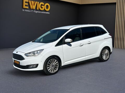 Ford Grand C-MAX II 1.0 ECOBOOST 125ch TITANIUM 7 PLACES - BOITIER ETHANOL 2018 occasion Osny 95520