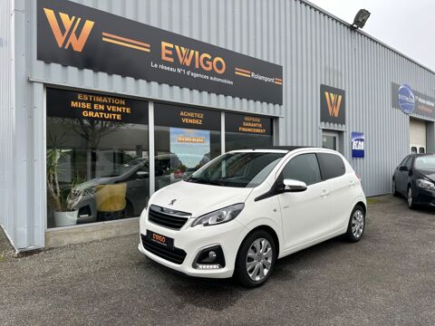 Peugeot 108 1.0 VTI 72ch TOP STYLE + Toit Ouvrant 2020 occasion Rolampont 52260