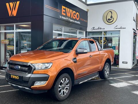 Ford Ranger SUPER CABINE 3.2 TDCI 200 CH WILDTRAK 4X4 BVA 2019 occasion Idron 64320