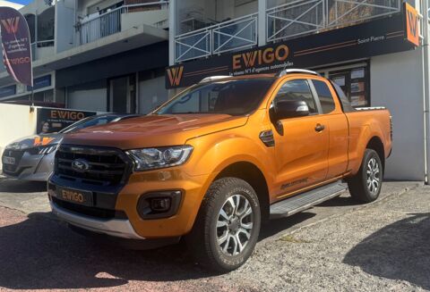 Ford Ranger DOUBLE CABINE 2.0 TDCI 215 WILDTRAK 4X4 BVA 2019 occasion Saint-Pierre 97410