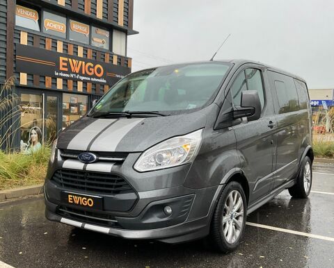 Transit Custom FOURGON 290 2.0 TDCI 170 L1H1 SPORT - 6 places - Attelage 2017 occasion 78410 Flins-sur-Seine