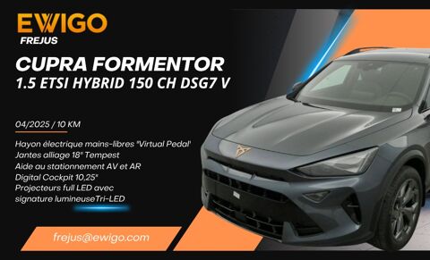 Cupra Formentor NOUVEAU 1.5 ETSI HYBRID 150 CH DSG7 V 2025 occasion Roquebrune-sur-Argens 83520