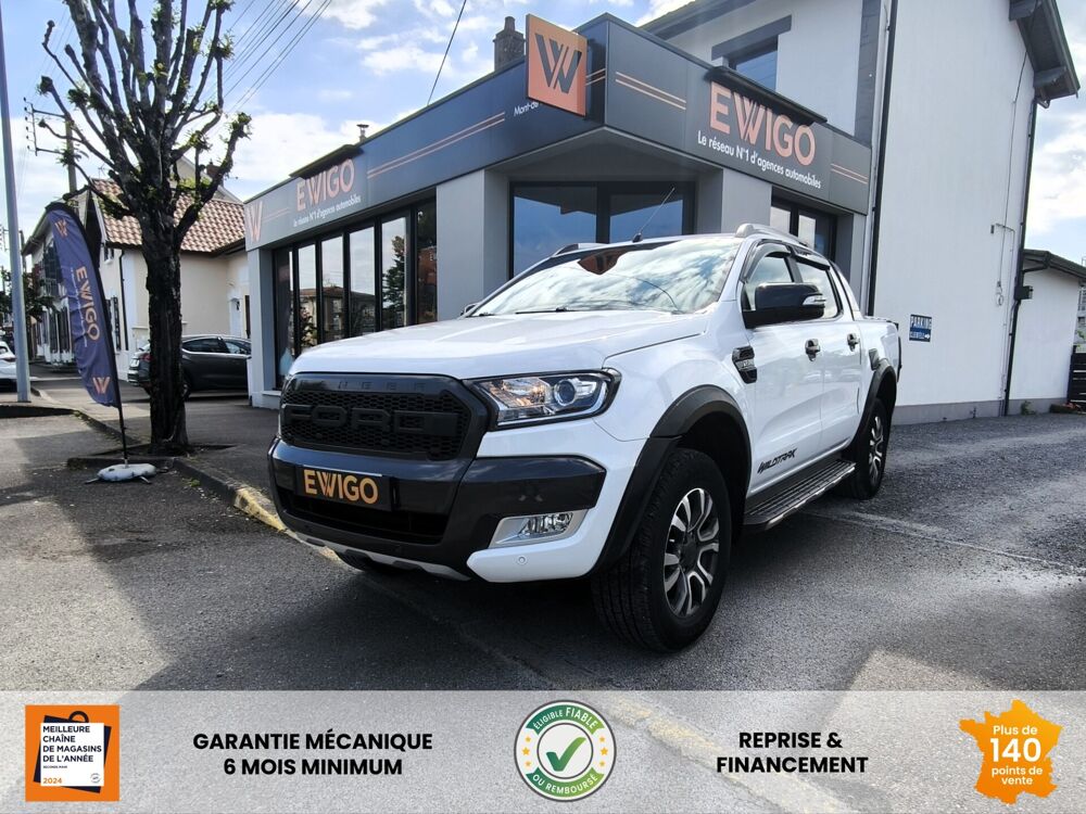 Ranger DOUBLE CAB 3.2 TDCI 200 CH WILDTRACK 4X4 BVA / ATTELAGE / CA 2018 occasion 40000 Mont-de-Marsan