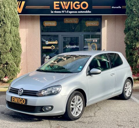 Volkswagen Golf VI - 1.6 TDI 105CH BLUEMOTION CONFORLINE DSG7 BVA 3p 2012 occasion Marseille 13009