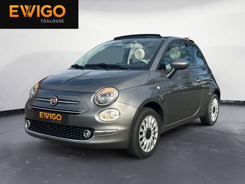 Fiat 500 CABRIOLET 1.2 70CV LOUNGE 2018 occasion Toulouse 31200