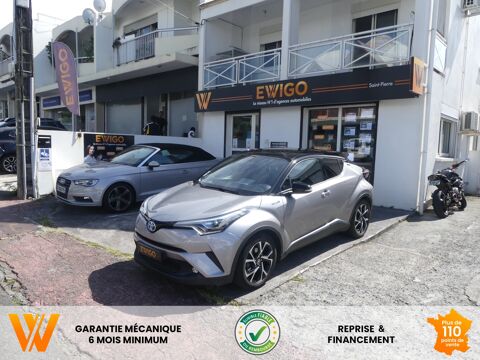 Toyota C-HR 1.8 122 CH 100 HYBRID FULL-HYBRID GRAPHIC E-CVT BVA + CAMERA 2018 occasion Saint-Pierre 97410