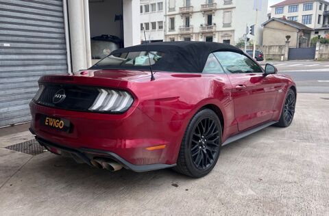 Mustang GT CABRIOLET V8 5.0l BVA 10+CAMERA+AUDIO BANG & OLUFSEN+SIEG 2018 occasion 54000 Nancy