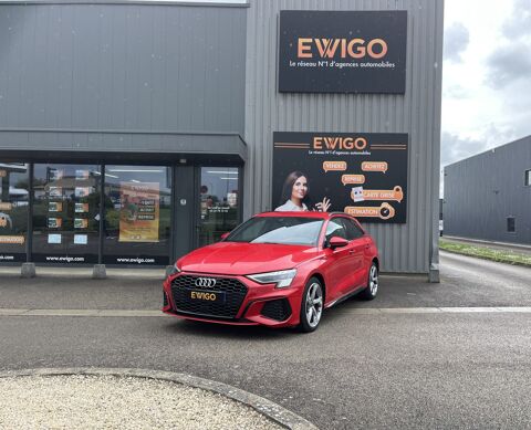 Audi A3 IV SPORTBACK 40 TFSI-E 204 S-LINE BVA 6 B&O CARPLAY SIEGES E 2021 occasion Rosières-près-Troyes 10430