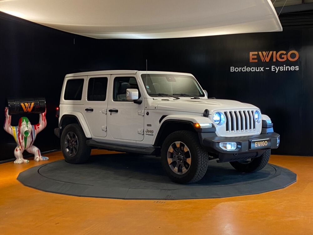 Wrangler 2.2L MULTIJET 200CH UNLIMITED OVERLAND // TOIT OUVRANT PANOR 2020 occasion 33320 Eysines