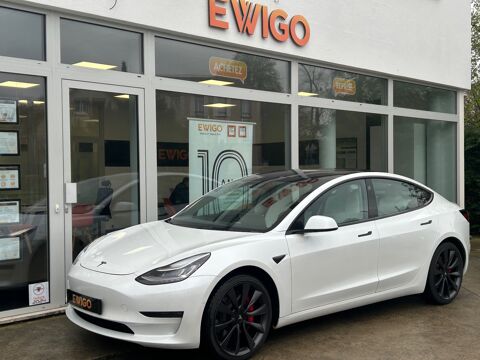 Tesla Model 3 PERFORMANCE ELECTRIC 515 211PPM 75KWH 4WD DUAL-MOTOR BVA 2020 occasion Sucy-en-Brie 94370