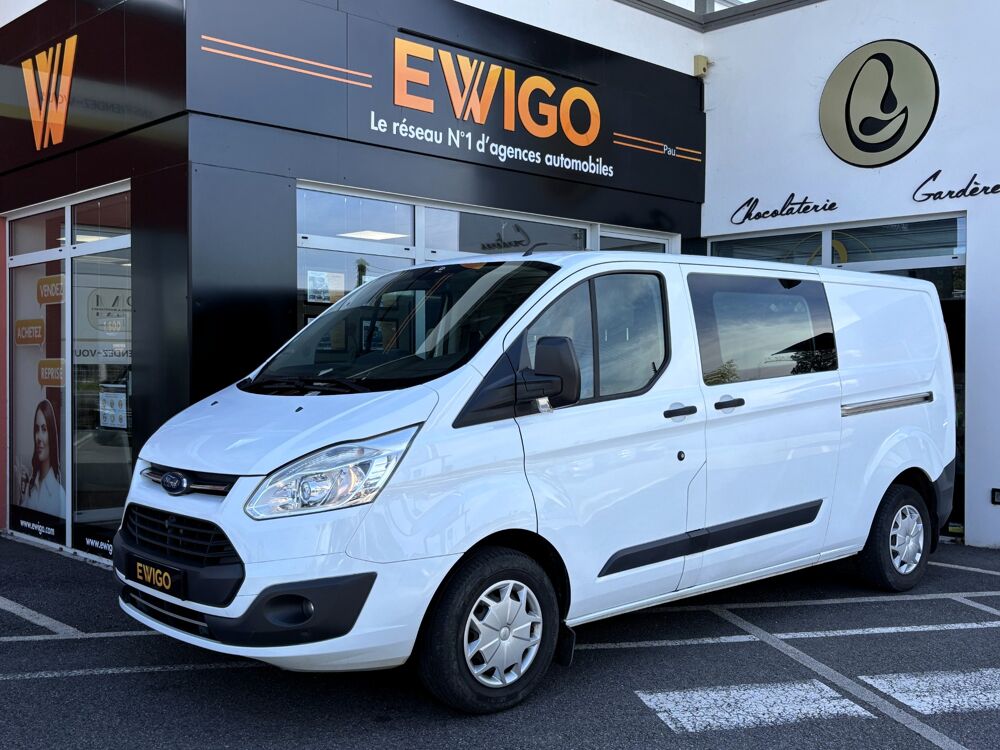 Transit Custom 290 L2H1 2.0 TDCI 105 CH TREND BUSINESS CABINE APPROFONDIE - 2017 occasion 64320 Idron