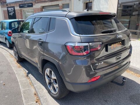 Compass 2.0 L MULTIJET 140 CH LIMITED 4X4 AWD BVA ** CROCHET D'ATELA 2017 occasion 02100 Saint-Quentin