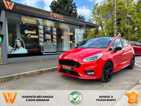 Ford Fiesta 1.0 EcoBoost 140ch ST-Line 5p + APPLE CARPLAY + CAMÉRA DE RE 2018 occasion Charleville-Mézières 08000