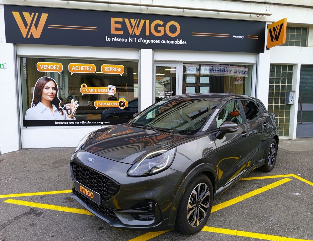 Puma 1.0 ECOBOOST 125 HYBRID MHEV ST-LINE POWERSHIFT BVA 2023 occasion 74600 Seynod