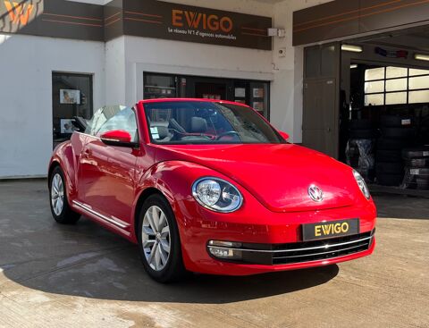COCCINELLE II CABRIOLET 1.6 TDI 105 + REGULATEUR + BLUETOOTH + PACK HIVER 2013 occasion 54000 Nancy