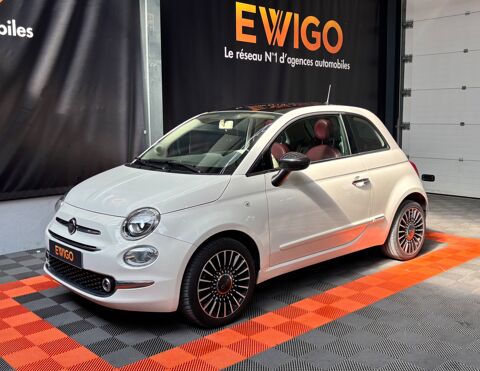 Fiat 500 1.2 70 CLUB ÉDITION BIANCO TOIT PANORAMIQUE 2018 occasion Reims 51100