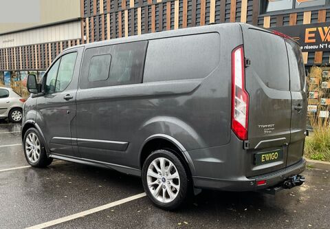 Transit Custom FOURGON 290 2.0 TDCI 170 L1H1 SPORT - 6 places - Attelage 2017 occasion 78410 Flins-sur-Seine