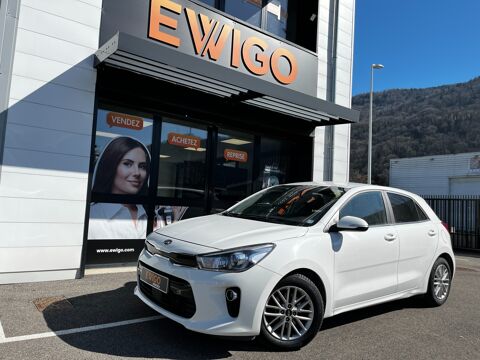 Kia Rio 1.0 T-GDI 120 CH DESIGN DCT 7 1ERE MAIN APPLE CARPLAY 2019 occasion Le Versoud 38420