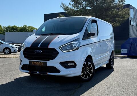 Ford Transit Custom FOURGON 290 2.0 185 L1H1 SPORT - CAMÉRA DE RECUL - ATTELAGE 2019 occasion Couëron 44220