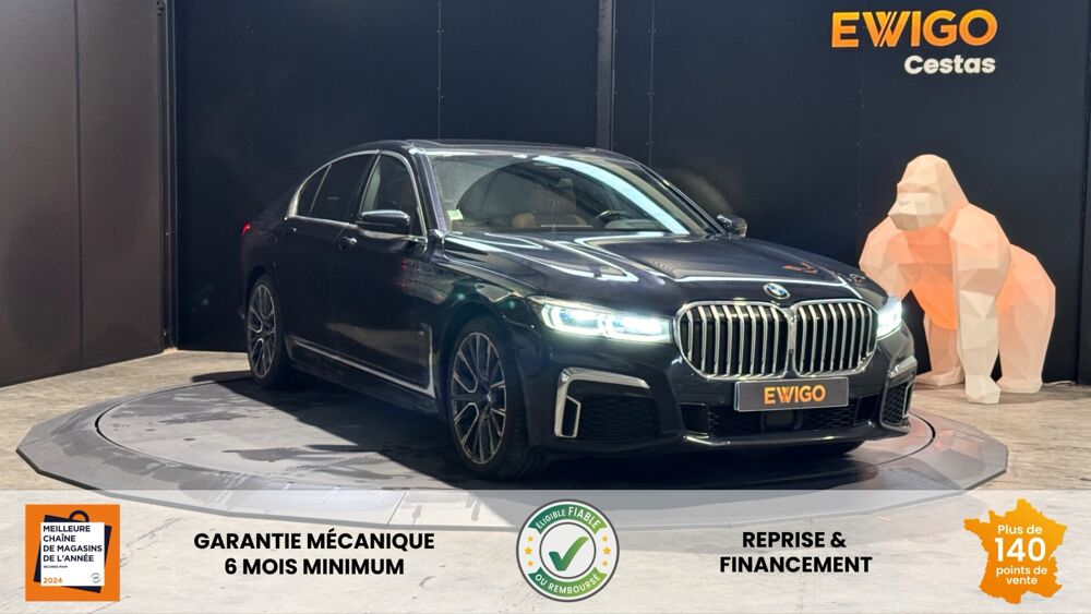 Série 7 3.0 745e 394 ch M SPORT // Pack 1ere CLASSE/ JANTES 20/ CARB 2021 occasion 33610 Cestas