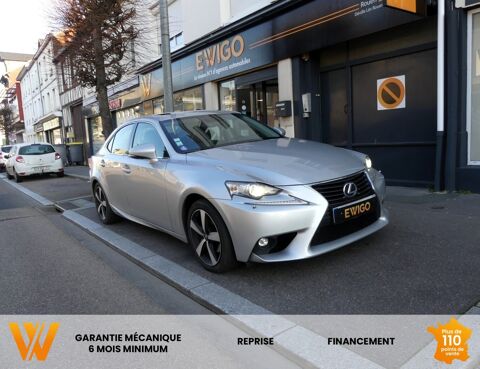 Lexus IS LUXE 2.5 300 H 223H 180 HEV BVA (TOIT OUVRANT) 2016 occasion Déville-Lès-Rouen 76250