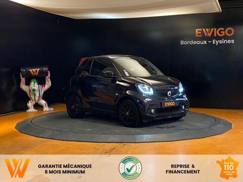 SMART FORTWO CABRIOLET 0.9 T 90ch PRIME TWINAMIC BVA - CAMERA - CUIR - SIEGES CHAUFFANTS 11990 33320 Eysines