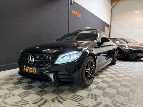 Mercedes Classe C COUPE 200CH AMG LINE BVA TOIT OUVRANT PANORAMIQUE/ PACK NUIT 2019 occasion Gazeran 78125