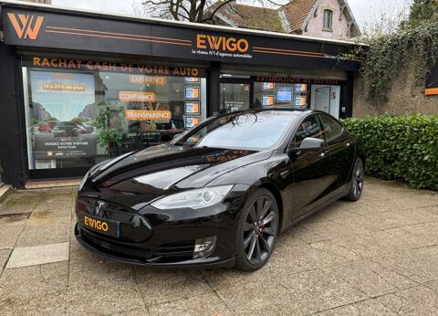 Tesla Model S P85D ELECTRIC 700 85KWH 4WD DUAL-MOTOR / CHARGE GRATUITE A V 2015 occasion Décines-Charpieu 69150