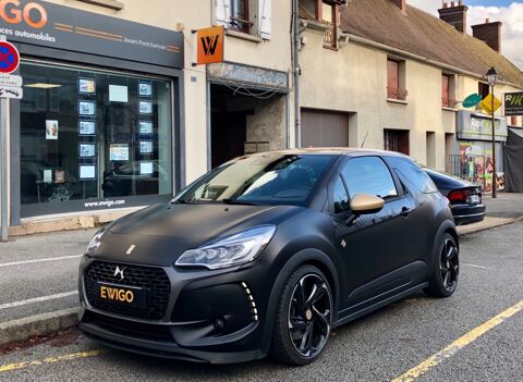 Citroën DS3 1.6 THP 208 PERFORMANCE BLACK SPECIAL - FAIBLE KILOMETRAGE - 2017 occasion Jouars-Pontchartrain 78760