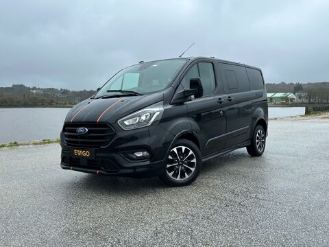 Ford Transit Custom FOURGON 320 2.0 TDCI 185 CH L1H1 SPORT BVA / CARPLAY / CAMER 2020 occasion Quimper 29000