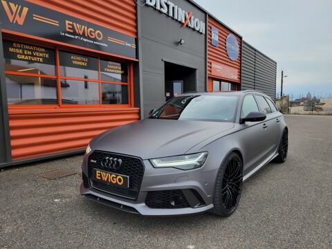 Audi RS6 4.0 TFSI 605 PERFORMANCE QUATTRO NOIR COVERING MAT + CERAMIQ 2018 occasion Dole 39100