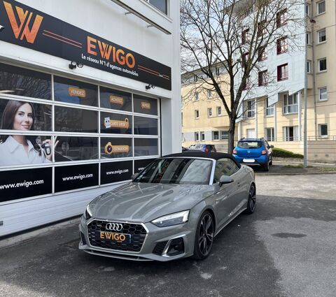 Audi A5 CABRIOLET 45 TFSi HYBRID 265 CH MHEV S LINE EDITION QUATTRO 2021 occasion Laon 02000