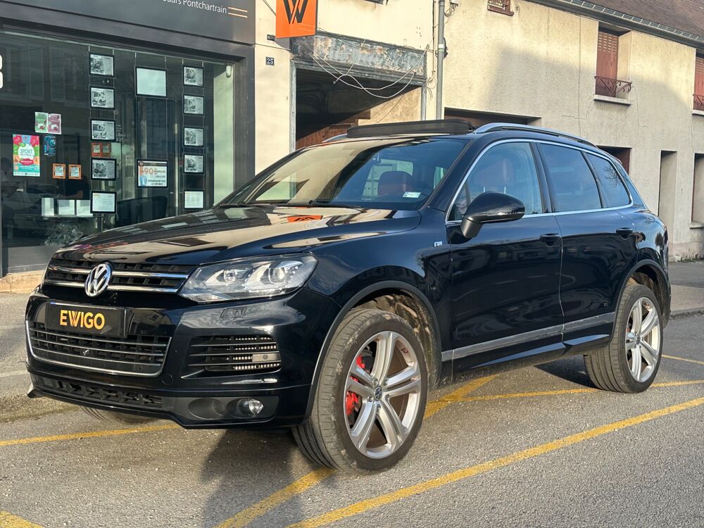 Touareg 3.0 TDI 245 BLUEMOTION R EXCLUSIVE 4MOTION TIPTRONIC BVA 2014 occasion 78760 Jouars-Pontchartrain