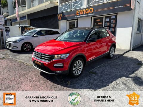 Volkswagen T-ROC 1.0 TSI 116 CH DESIGN + CAMERA DE RECUL + RADAR AV ET AR 2021 occasion Saint-Pierre 97410