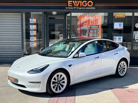Tesla Model 3 GRANDE AUTONOMIE 75KWH - 4WD DUAL MOTOR / SIÈGES AV/AR CHAUF 2021 occasion Forbach 57600