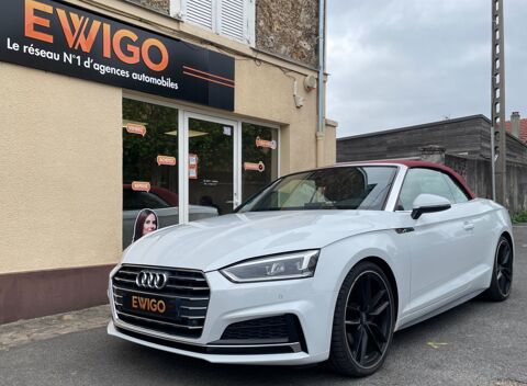 Audi A5 CABRIOLET 2.0 40 TDI 190 S-LINE S-TRONIC BVA - FAIBLE KILOME 2019 occasion Palaiseau 91120