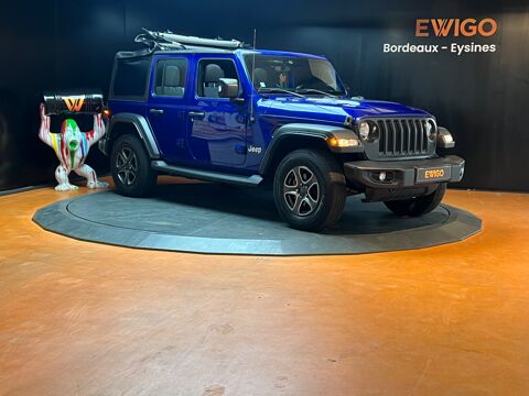 Jeep Wrangler UNLIMITED 2.2 MULTIJET 200 SPORT BVA // CARPLAY / CLIM AUTO 2018 occasion Eysines 33320