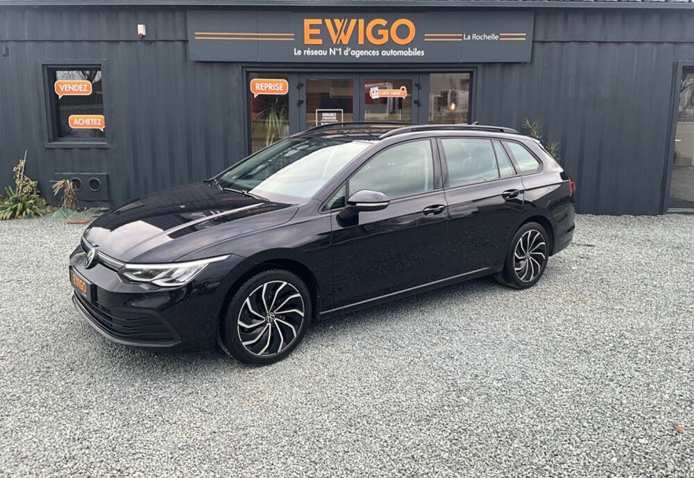 Golf BREAK 2.0 TDI 150 BLUEMOTION CARAT DSG *ENTRETIEN VW* 2021 occasion 17000 La Rochelle