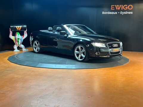 Audi A5 CABRIOLET 3.0 TDI 240 AMBITION LUXE QUATTRO S-TRONIC GPS 2013 occasion Eysines 33320