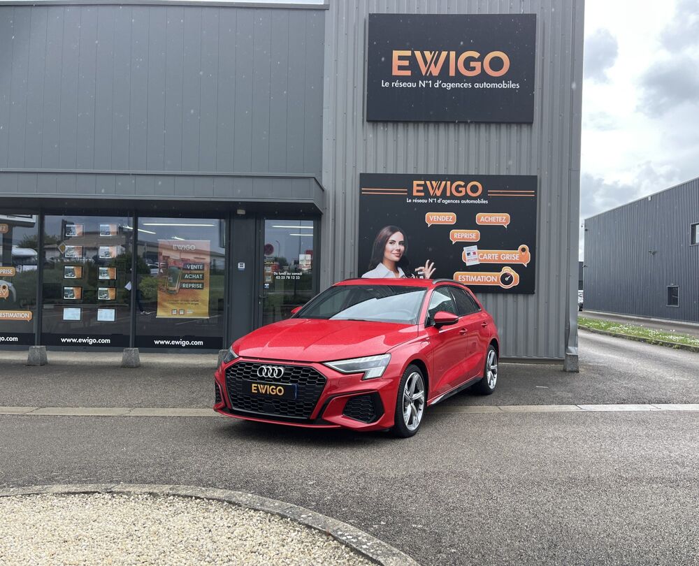 A3 IV SPORTBACK 40 TFSI-E 204 S-LINE BVA 6 B&O CARPLAY SIEGES E 2021 occasion 10430 Rosières-près-Troyes