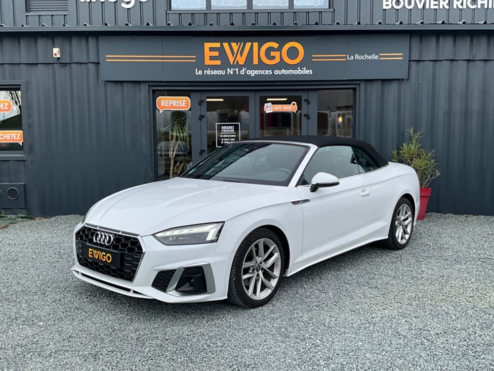 A5 II CABRIOLET 35 TDI 163cv S LINE S TRONIC 7 2020 occasion 17000 La Rochelle