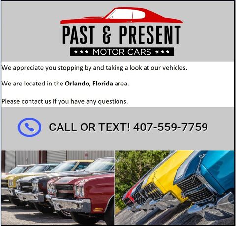 Camaro 1969 1969 occasion 69002 Lyon