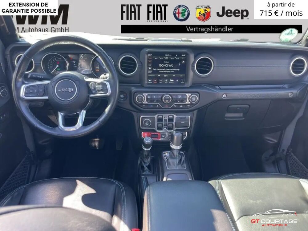 Wrangler Unlimited Plug-In Hybrid RUBICON AHK 2022 occasion 84860 Caderousse