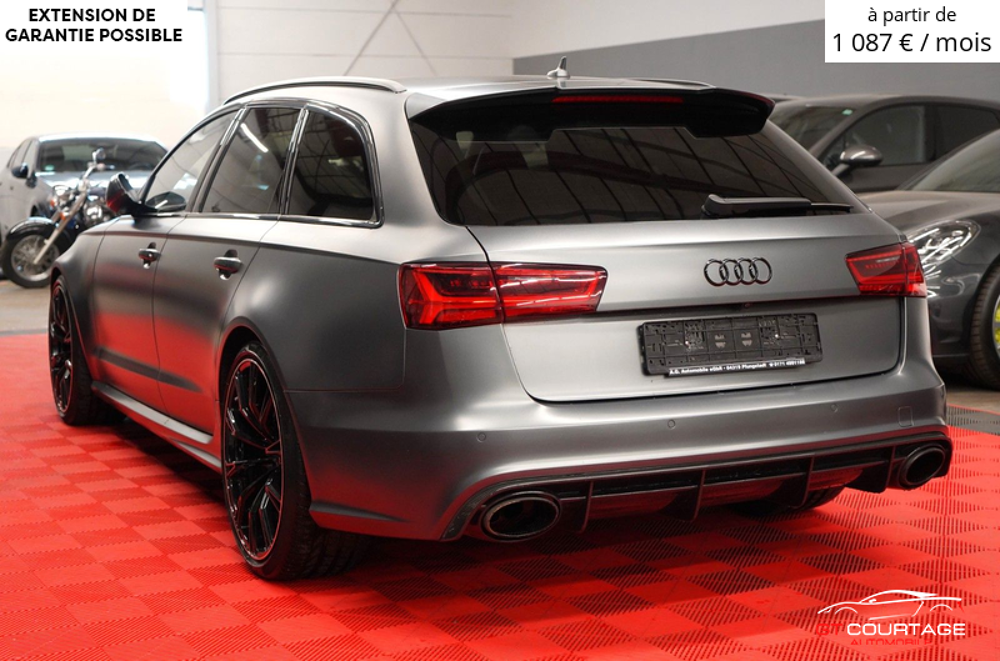 RS6 4.0 TFSI Quattro Performance 2017 occasion 84860 Caderousse